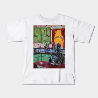 Your Memories Are Lies XIV | Pop Surreal Wet Dream | Original Acrylic Painting created in 2020 Kids T-Shirt